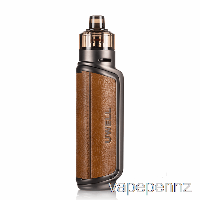 Uwell AEGLOS P1 80W Pod Mod Kit Saddle Tan VAPE NZ